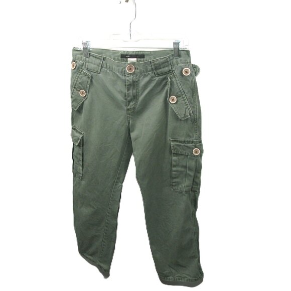 Marc Jacobs Green Capri Pants Size 6 - Picture 2 of 6
